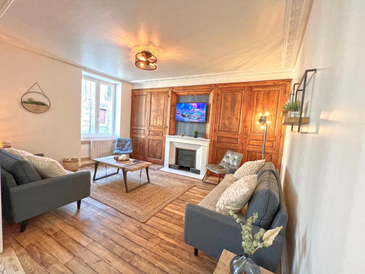 Gite Cosy Avec Jacuzzi Classe 3 Etoiles Poncin Exteriér fotografie